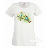Сувенирна реклама, Тениски, Оригинален дизайн на тениски с принт на птици